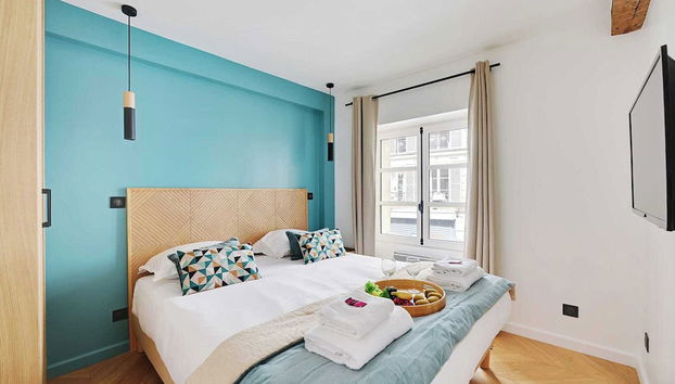 Comfortable Apartment - 1br/4p - Le Marais - Foto 5, Habitación