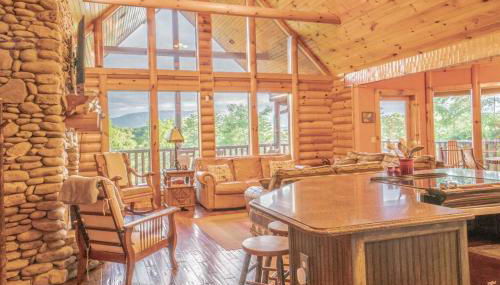 Smoke Rise Lodge · Lake Front, Luxury Cabin, Hot Tub, - Foto 5