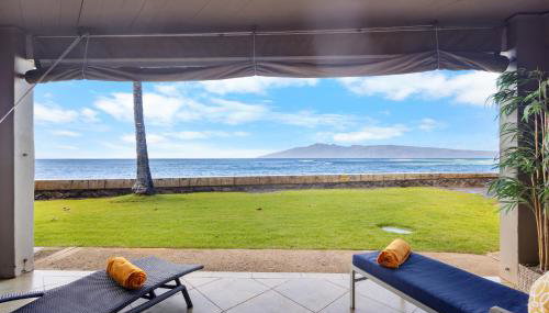 Direct Oceanfront Beach Pohailani Studio - New - Foto 5