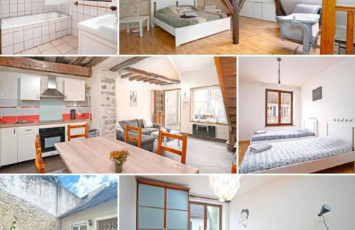 Triplex atypique-Cour intérieure-Commerces à pied - Foto 2