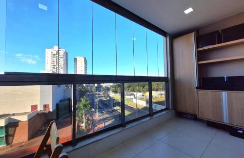 1Q Alto Padrão Aeroporto Completo Novo Praia Jardim Camburi - Foto 3