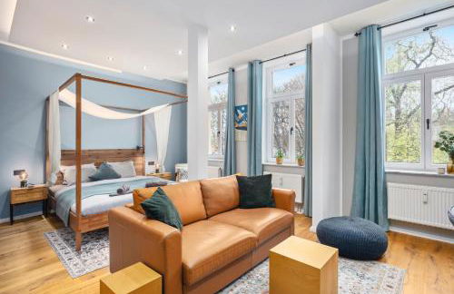 EDLER WOHNRAUM Luxuriöses Stadtstudio mit Balkon, Kaffeevollautomat & Klima - Foto 6