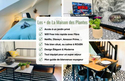 La Maison des Plantes, charmante, atypique et cosy pour 4 personnes avec parking et jardin - Photo 24