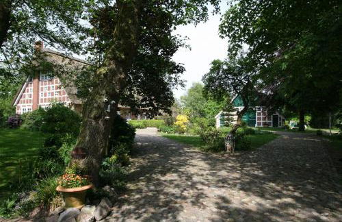 Erlenhof-Steinau-Fachwerkhaus-mit-Reetdach - Foto 2