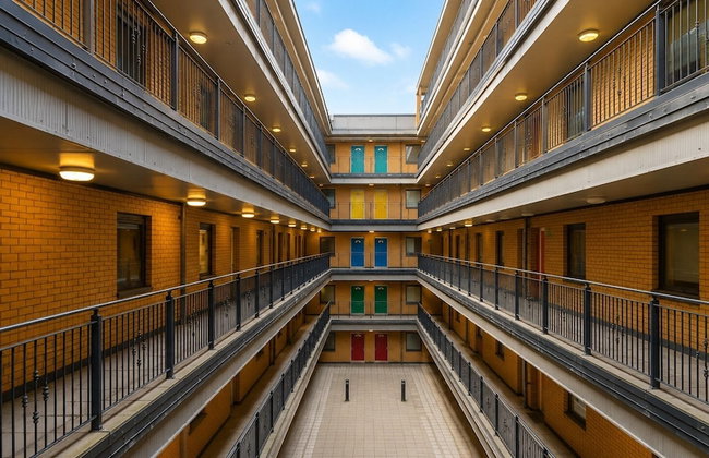 Sidemersey Livings - Relaxing Central Tailored Apartment with Free Parking, French Balcony - Foto 38