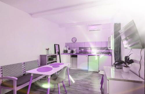 Gîte du stade Le Studio cour parking et piscine partagee - Foto 10