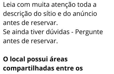 Suíte Gourmet - Sítio Araras Cipó - Próx a Serra do Cipó - Foto 1