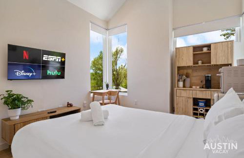 1BA East ATX StudioTX w Kitchenette Deck near UT and Lady Bird by Austin Vacay - Foto 9