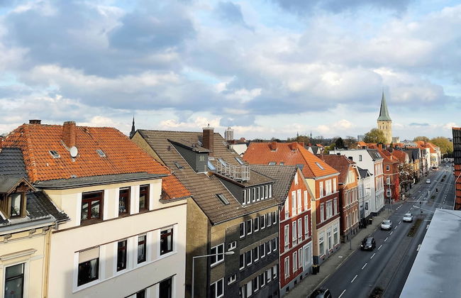 Modernes Apartment über den Dächern von Osnabrück - Foto 32