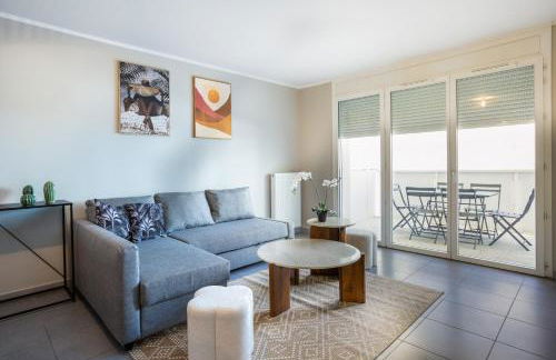 2 bright bedrooms, terrace & parking, near Geneva - Foto 1