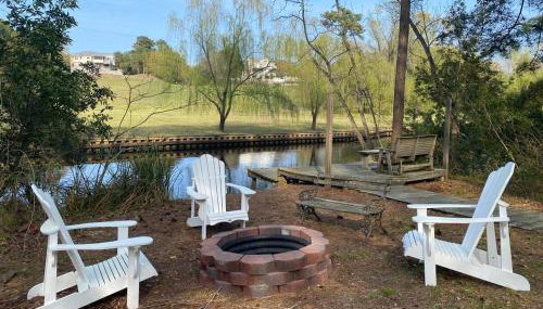 Soundside, canalfront Outer Banks house near ocean - Foto 4, Garden view