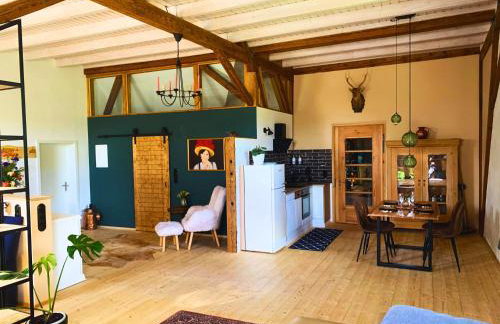 Stilvoll eingerichtetes Studio in historischem Bauernhaus, voll ausgestattet inmitten der Natur auf 75 qm - Foto 33