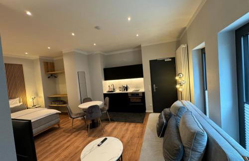 City-Studio im Innenhof mit Boxspring-Bett und Community-Raum - Foto 21