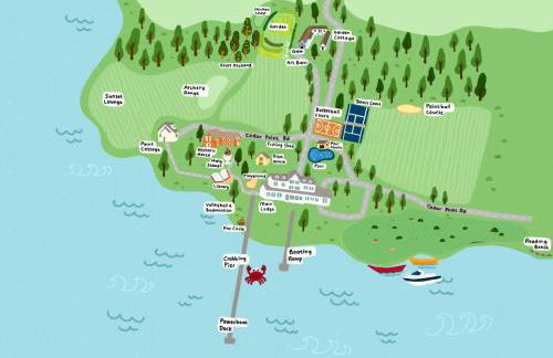 25 Bedrooms - Retreat Center Waterfront Renovated - Foto 6