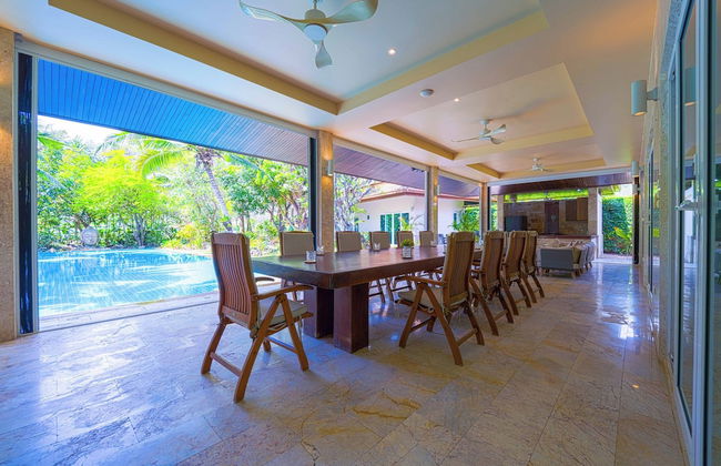 6BR Luxury Tropical Pool Villa PH125 - Foto 46