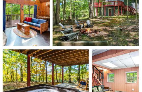 Cozy cabin w hot tub, deck & BBQ - Foto 1