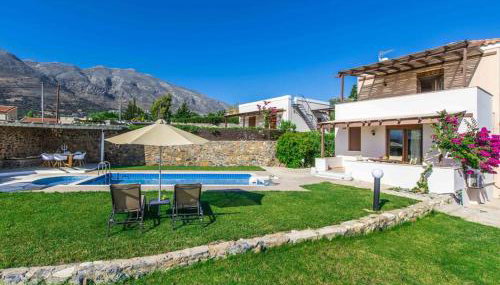 Armonia Villa with Sea View - Foto 4, Garden, sunbed, Garden view