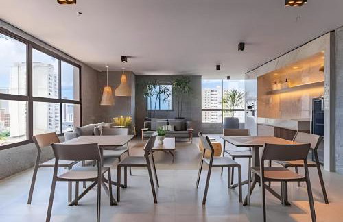 Flat Luxo com Coworking, Academia e Rooftop - WiFi 1Gb - Beira Mar 4 min - Foto 21