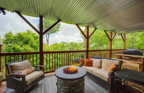 1 Mi to Beech Mtn Cabin with Fire Pit and BBQ! - Foto 22