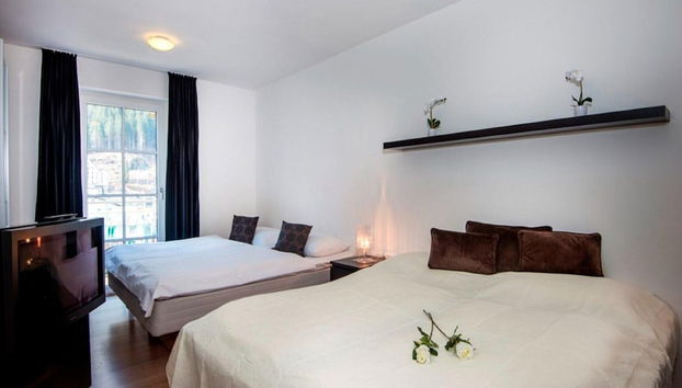 Penthouse in Bad Gastein Near Ski Lifts - Foto 2, Habitación