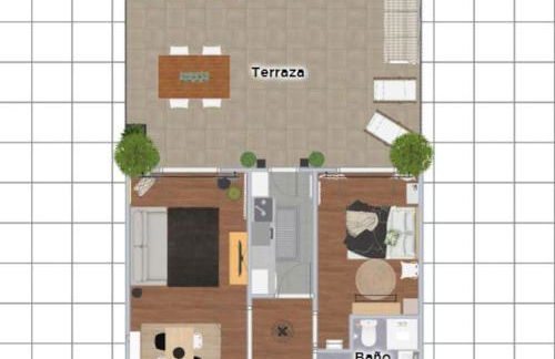 La Rotiza II Terraza con vistas al mar - Foto 11