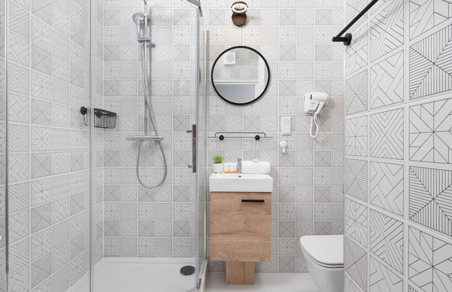 Minimalist Studio in Warsaw by Renters - Foto 25