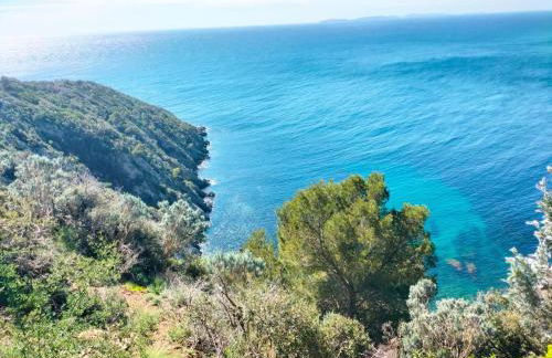 STUDIO POOL HOUSE 2 ETOILES VUE MER PANORAMIQUE AMAZING SEA VIEW WIFI LINGE LINEN INCLUS AIRCONDITIOn - Foto 37