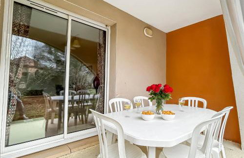 Appart avec terrasse, piscine et parking - Foto 10