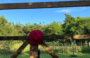 Osório Casa Rústica na Lagoa para 5 pessoas 2 quartos 250 metros da lagoabanhável 15 min da praia wiFi natureza tranquilidade - Foto 57