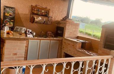 Casa de Campo Paraibuna com Lareira e Fogo de chão - Foto 43