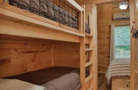 Lena Cabin Wooded Tiny Cabin - Hot Tub - Foto 12