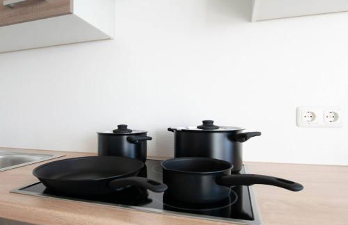 T&K Apartments - Düsseldorf - 3 room apartment with private parking 7min Fair and Airport DUS - Foto 23