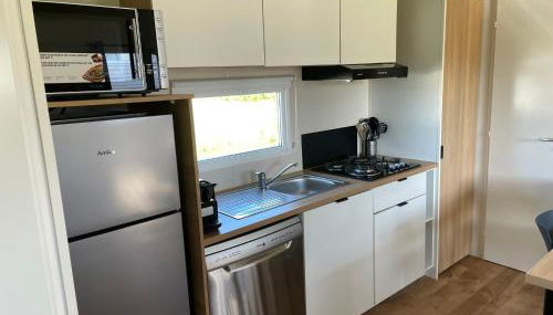 Mobil Home récent en Camping 5 étoiles sur la côte de Normandie plage 1400 m - Photo 3