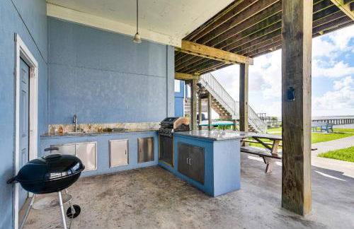 Galveston Bay Views and Pier! San Leon Gulf Getaway - Foto 27