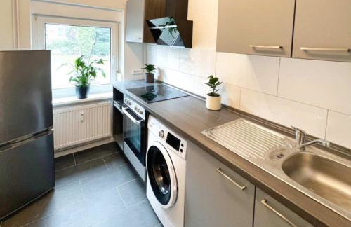 have-a-nice-Stay - Schwarzenbek - Monteursunterkunft - Einzelbetten - gute Anbindung - Bettwäsche - Foto 7