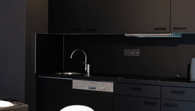 Amosa Liège City Centre Apart Regence 17 - Foto 3, Eigene Küche