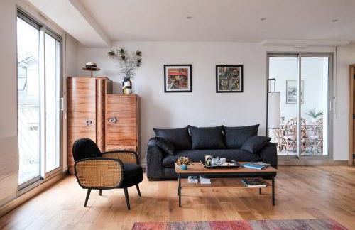 Le Joyau Des Parcs classé 4 étoiles appartement central au calme avec terrasse - Foto 1