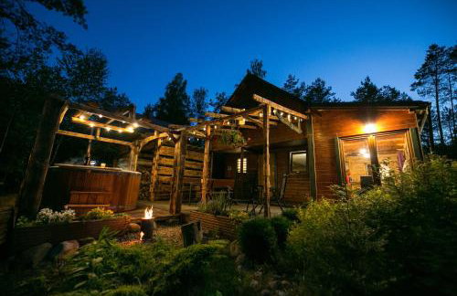 Domek całoroczny SÓWKA na Kaszubach z banią i sauną na wyłączność, wspólny basen i bilard z domkiem Jeleniówka - Ostrowite Leśna Dolina - Foto 60