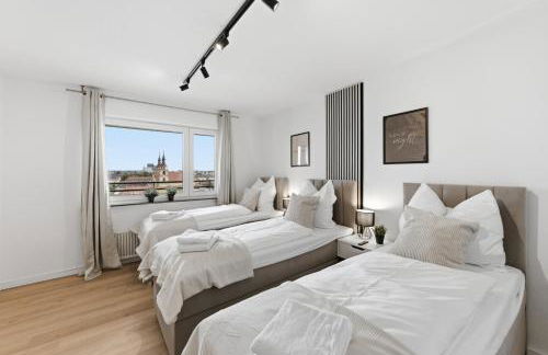 Malu Rooms - Über den Dächern der Stadt, Zentrum, Parkhaus, Panorama, Terrasse, höchste FeWo der Stadt - Foto 2