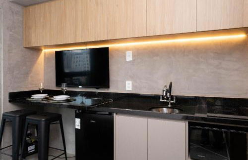 Condomínio Belint Bela Cintra - Studios por temporada - Foto 32