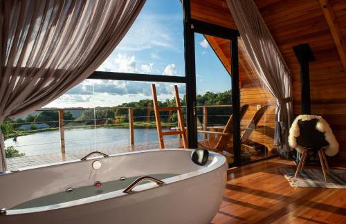 Cabana Água - Cabanas Recanto do Lago - Foto 52