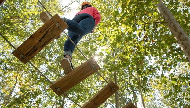 Actividad de puentes colgantes en el parque Ecoturístico Cola de Caballo - Foto 4