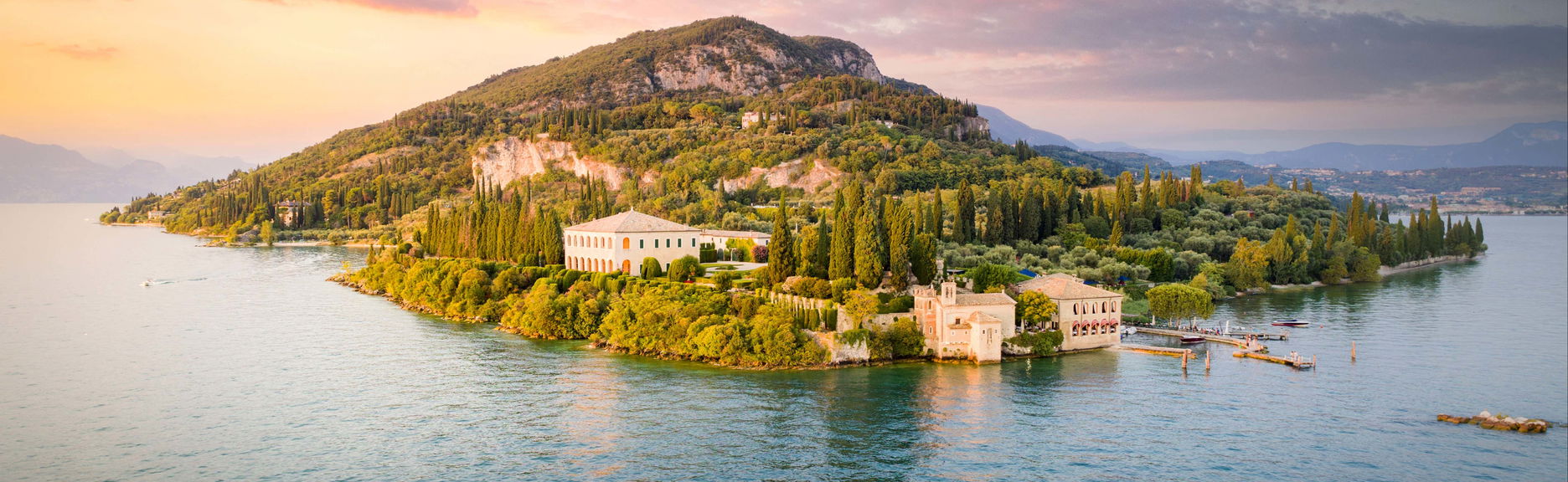 Cruzeiro pelo lago de Garda com aperitivo