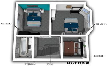 Comfortable 3BR Home, Driveway with Free Parking, Contractors-Family Welcome - Foto 41