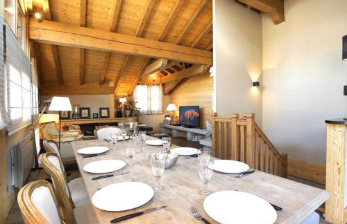 Chalet de 175m² à Courchevel Le Praz - Confort et Charme pour 10 Personnes - Sauna et Terrasse - FR-1-575-11 - Foto 13
