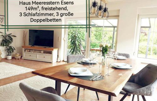 Haus Meereswind Esens, Wintergarten mit Kamin - Foto 37