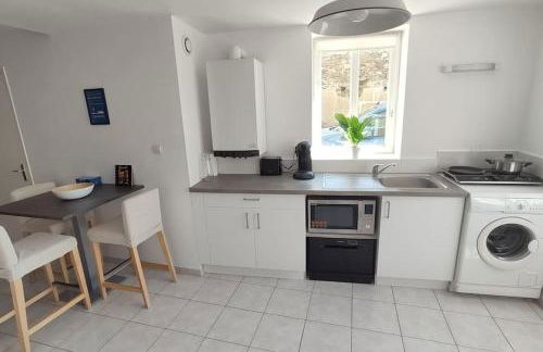 Roscoff 2 pièces classé 2 étoiles et terrasse centre historique - Foto 6