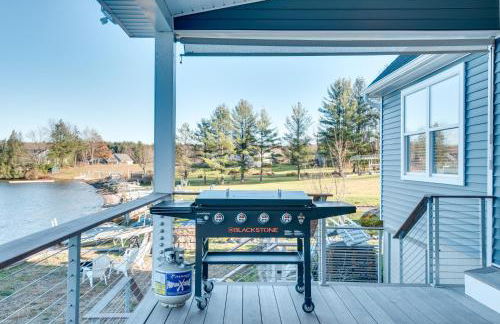 Family Home on Lake Newton with Deck and Fire Pit - Foto 26