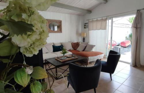 LE PATIO chaleureuse maison à 150 mètres de la mer - Foto 16