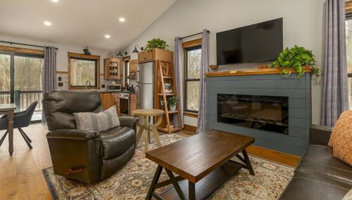 Modern 1BR Cabin w Hot Tub Near Carbondale - Foto 4